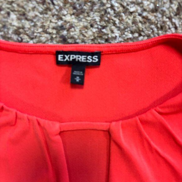 Express Women Henley Neck Pullover Tank Top Women's Size M - 2159 - Picture 2 of 3